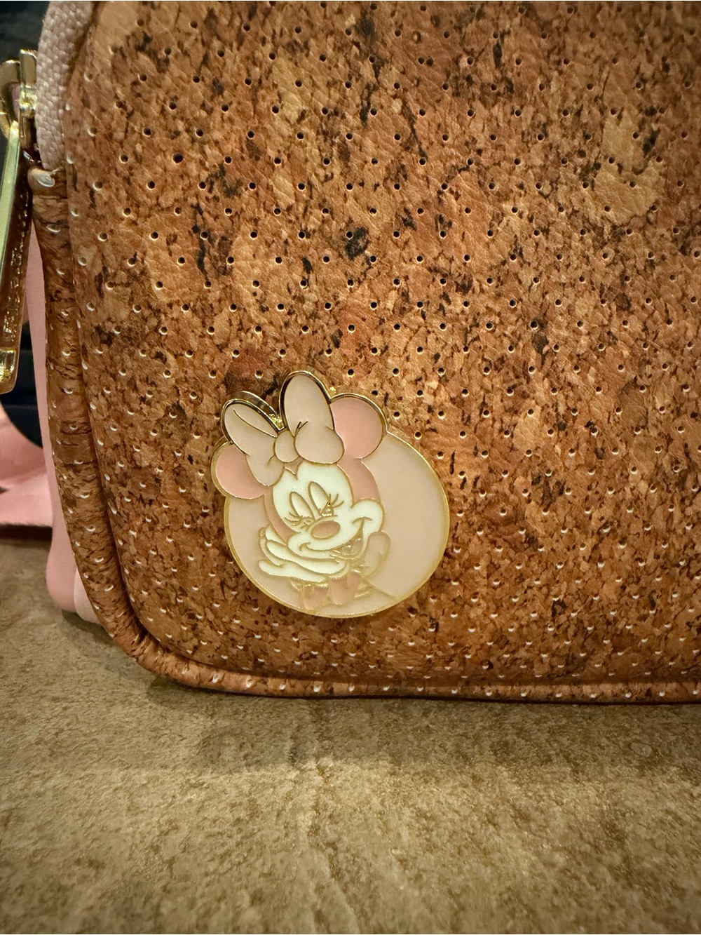 Adorable Minnie Pin Mini Backpack 💖 - Picture 2 of 8